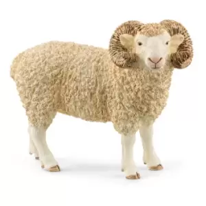 image of SCHLEICH Farm World RAM Toy Figure, 3 to 8 Years, White (13937)