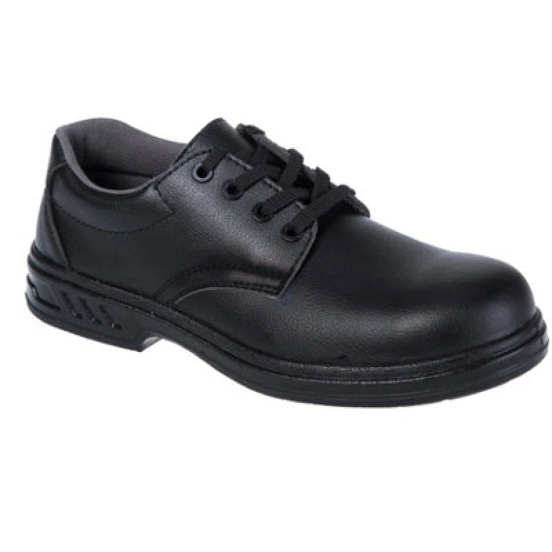 Image of Portwest Steelite Laced S2 Safety Shoes FW80BKR48 Colour: Black