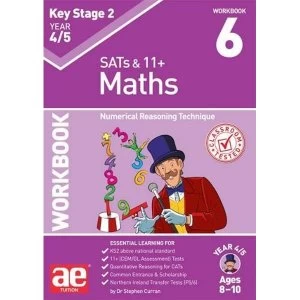 Image of KS2 Maths Year 4/5 Workbook 6 Numerical Reasoning Technique Paperback / softback 2018