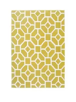 Image of Bold Geo Carved Rug 160X230