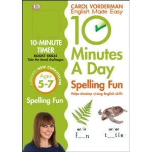 Image of 10 Minutes a Day Spelling Fun by Carol Vorderman (Paperback, 2015)
