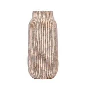 Image of Belnie Vase Earthy White 33cm Off-White
