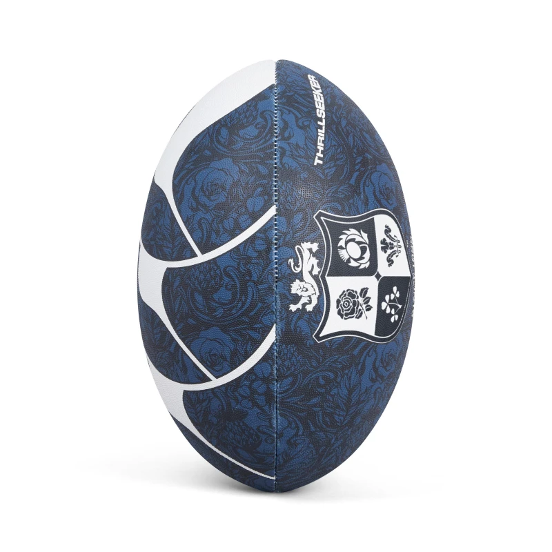 Image of Canterbury British and Irish Lions 2024 Supporters Rugby Ball - Blue Blue One Size