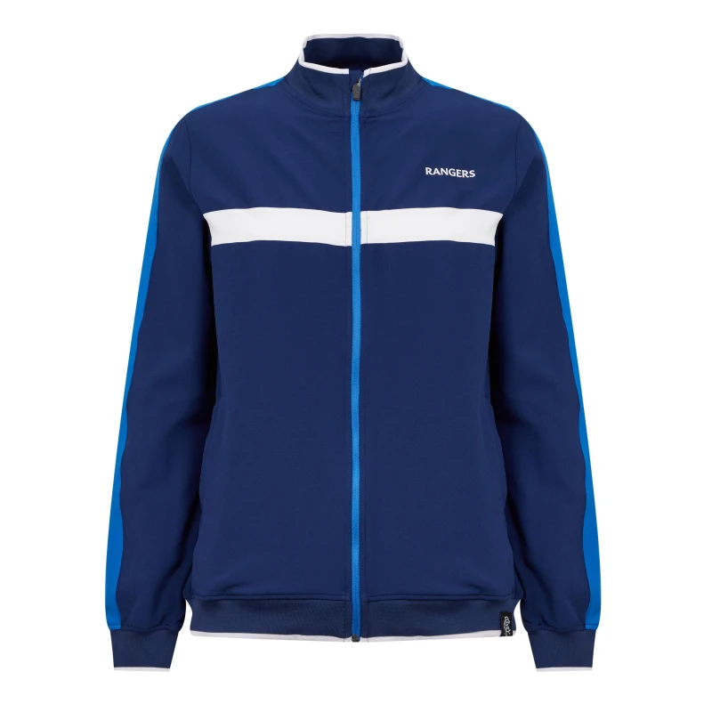 Image of Castore Rangers Tracksuit Jacket Adults Navy male M