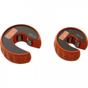 image of Bahco 306 Automatic Pipe Cutter Twin Pack 15mm / 22mm