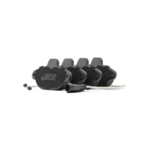 Image of RIDEX Brake pad set 402B1348 Brake pads,Brake pad set, disc brake FIAT,LANCIA,PANDA (169),PUNTO (188),PUNTO (176),PUNTO Cabriolet (176C),Y (840A)