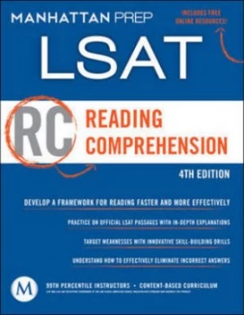 Image of Reading Comprehension Lsat Strategy Guide by Manhattan Lsat Book