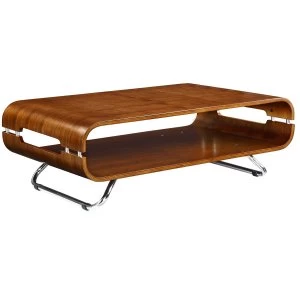 image of Jual San Marino Curve Walnut Coffee Table