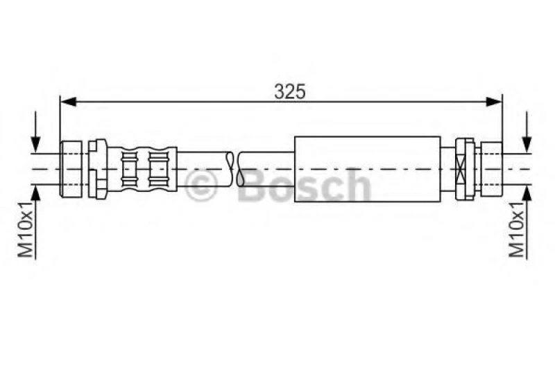 Image of Brake hose Bosch 1 987 476 994