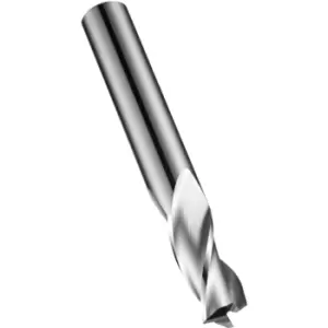 S903 4.00MM Carbide 3 Flute Plain Shank Standard Length Slot Drill