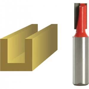 image of Faithfull Two Flute Straight Router Cutter 10mm 19mm 1/2"