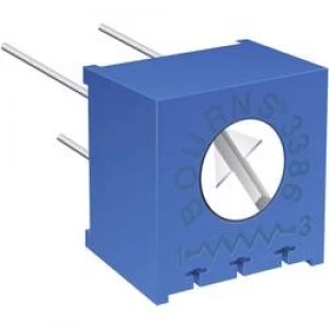 Image of Bourns 3386P 1 504LF Trimming Potentiometer THT 3362P 0.5W Horizontal 500 k 0.5 W 10