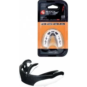 image of Shockdoctor Mouthguard V1.5 Adults Black White