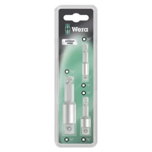 image of Wera 05073200001 870/4/7 Nut Spinner Socket Adaptor Set