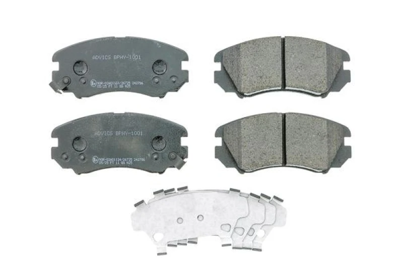 Image of AISIN Brake pad set AISIN BPHY-1001