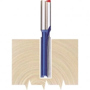 Image of Draper Straight Router Cutter 6.35MM 25mm 1/4"