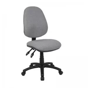 image of Vantage 100 2 lever PCB operators chair with no arms - grey