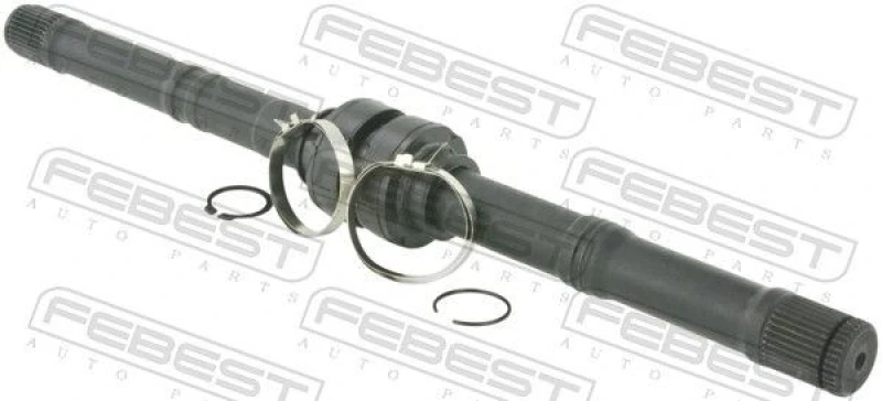 Image of FEBEST 0212-J10LH Drive shaft Front Axle Left Drive Shaft (13)