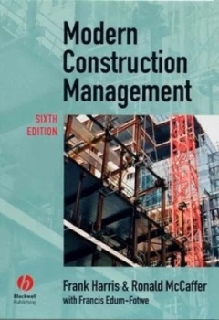 Image of Modern Construction Management by Frank Harris Iii Paperback