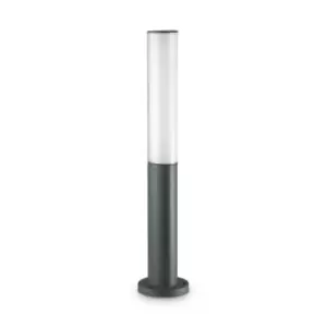 image of Etere Integrated LED Outdoor Bollard Lamp 1 Light Anthracite 3000K IP44