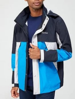 Image of Penfield Penfield Colourblock Windbreaker, Black, Size L, Men