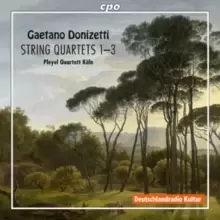 image of Gaetano Donizetti: String Quartets 1-3