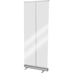 Image of Roll-up hygiene protection partition, HxD 2100 x 300 mm, transparent, width 850 mm