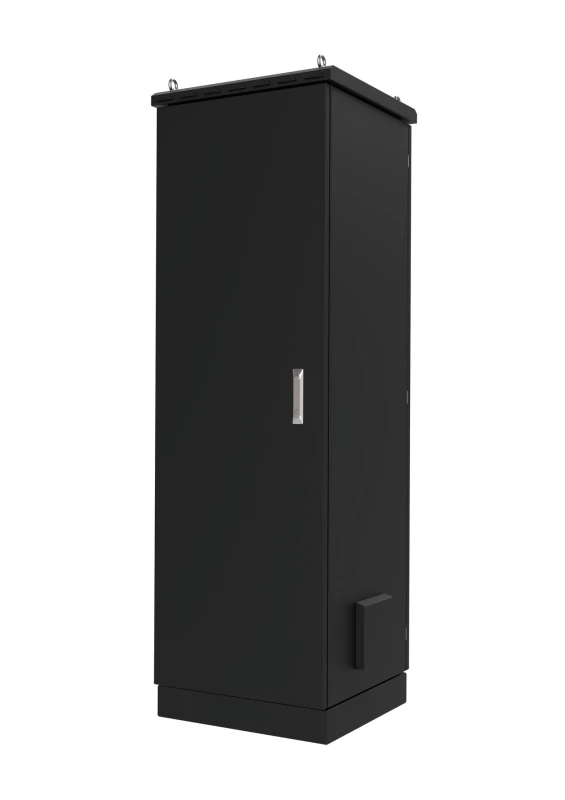 Image of Lanview RDLIP55G22U66B rack cabinet 22U Black