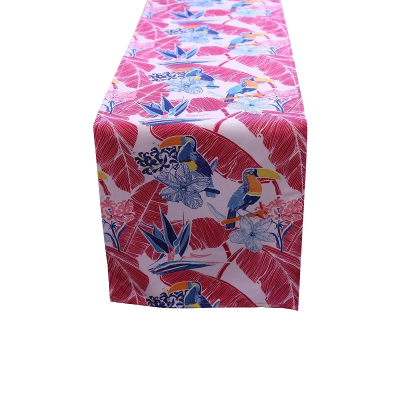 Image of Parrot Water Resistant Outdoor Runner Pink