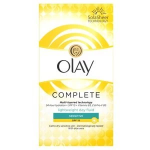 image of Olay Complete Care Fluid For Sensitive Skin 100ml