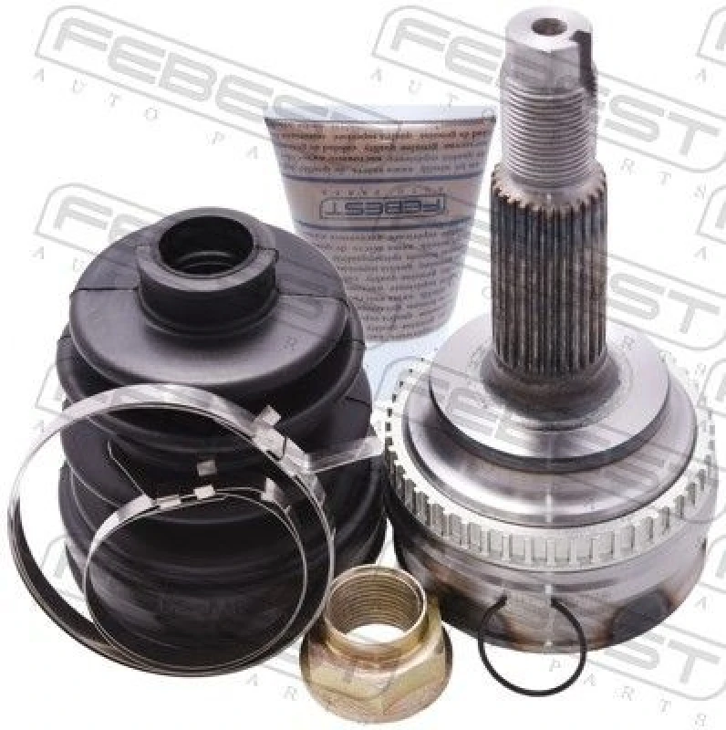 Image of FEBEST 0110-077A48 Joint, drive shaft Wheel Side, with ABS sensor ring Joint,drive shaft (236)