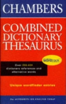 Image of Chambers Combined Dictionary Thesaurus by Martin H Manser and Megan Thomson Hardback