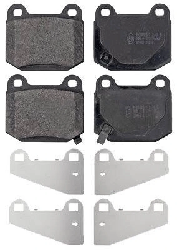 Image of A.B.S. 37452 Brake pad set with acoustic wear warning Brake Pad Set,disc brake (402)