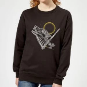 Image of Harry Potter Lupin Womens Sweatshirt - Black