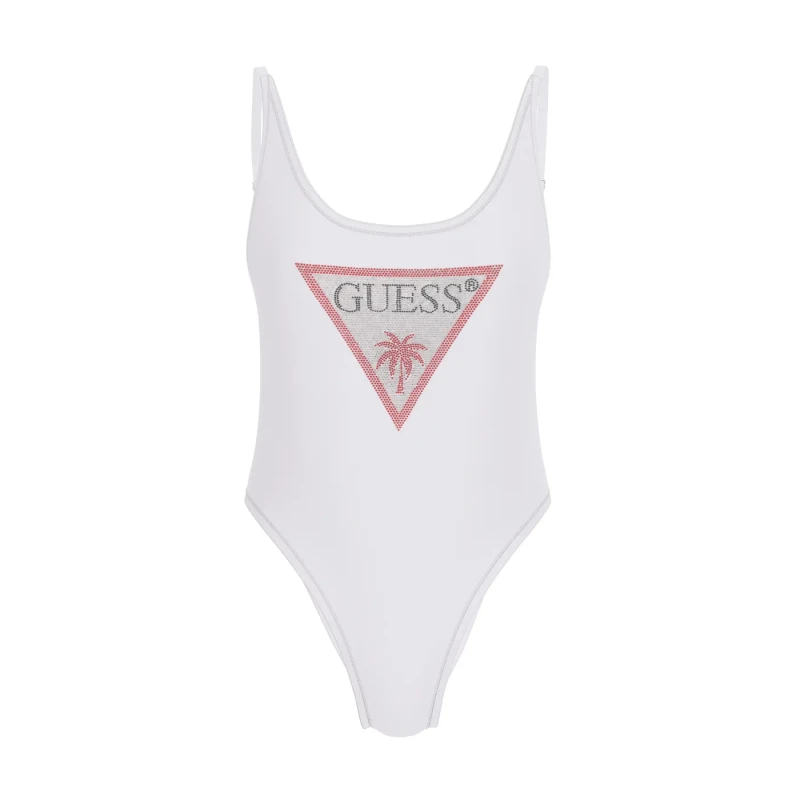 Image of Womens 1 Piece swimsuit Guess Rhinestone Noir Female L