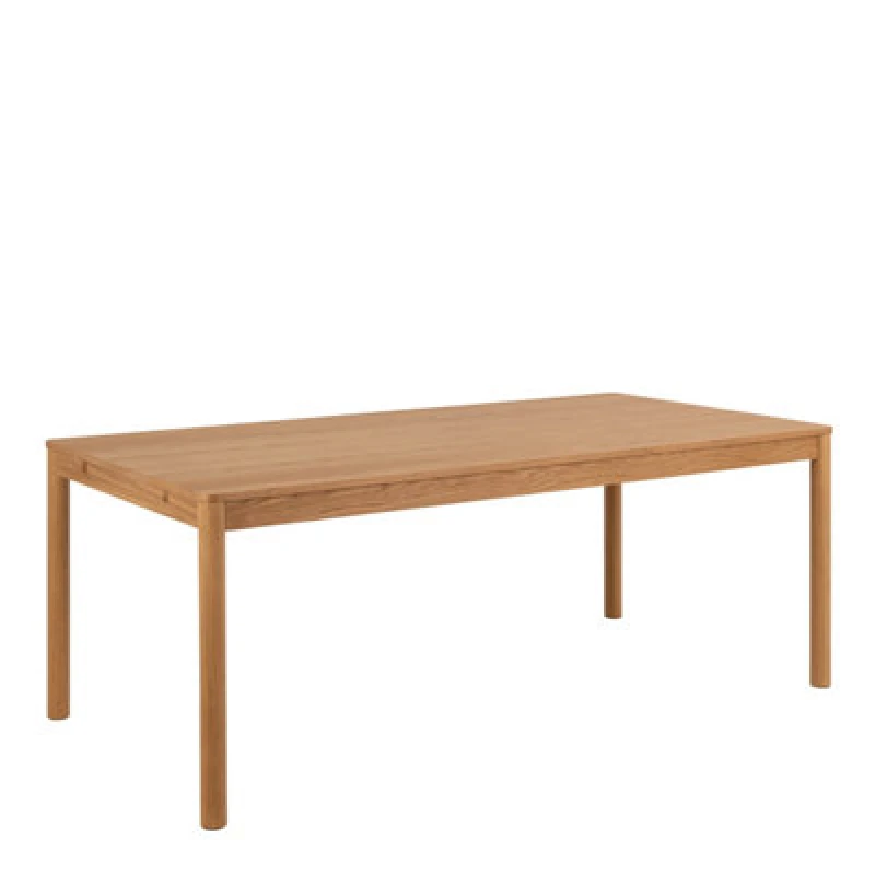 Image of Furniture To Go Atlantic Dining Table In Oak Lacquered Veneer