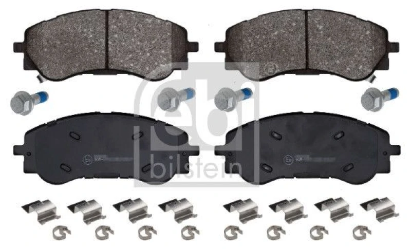 Image of Brake pad set FEBI BILSTEIN 1000641
