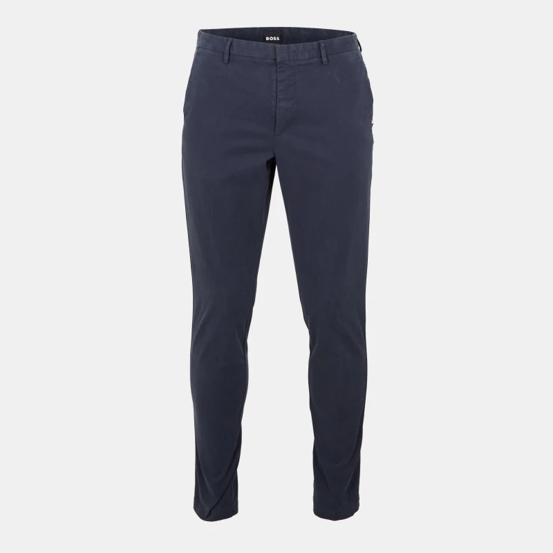 Image of Boss Mens Kaito3 Straight Leg Trousers Straight Trousers 28W R Blue 51136618285