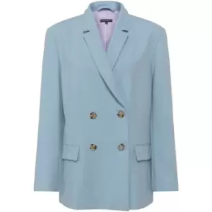 Image of French Connection Emiko Whisper Ruth Blazer - Blue