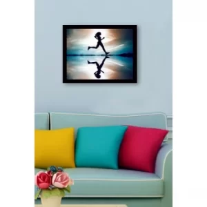 Image of SC0935 Multicolor Decorative Framed MDF Painting