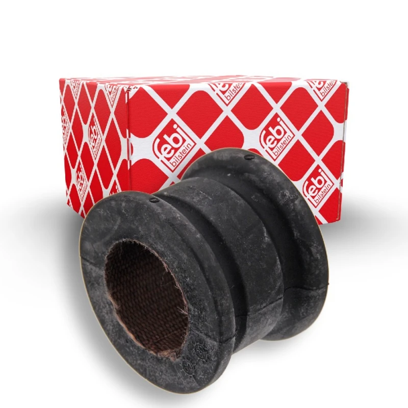 Image of FEBI BILSTEIN 17805 Stabilizer Bushes inner, Rubber with fabric lining Rubber, Rubber with fabric lining Anti-roll Bar Bush Kit (1334)