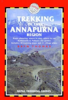 Image of Trekking in the Annapurna Region by Bryn Thomas Paperback