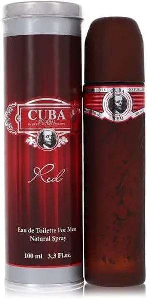 image of Cuba Red Eau de Toilette For Him 100ml