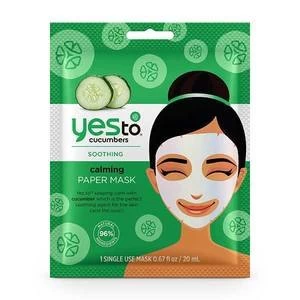 Image of Yes To Cucumbers Calming Paper Mask