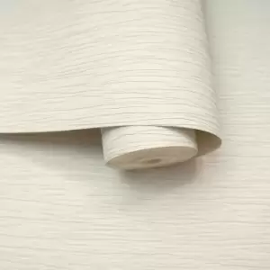 Image of Holden Decor Opus Loretta Neutral Fabric Effect Textured Wallpaper