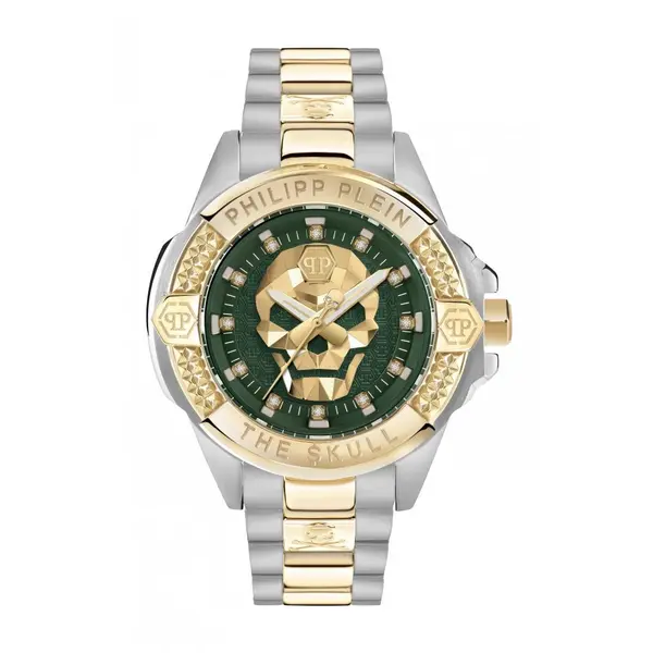 Philipp Plein Unisex $Kull Genderless Bicolor Watch PWNAA0622