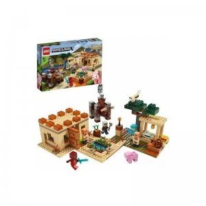 image of Minecraft LEGO The Illager Raid