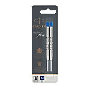 Image of Parker Ballpoint Pen Refill 1950373 Blue Pack 2