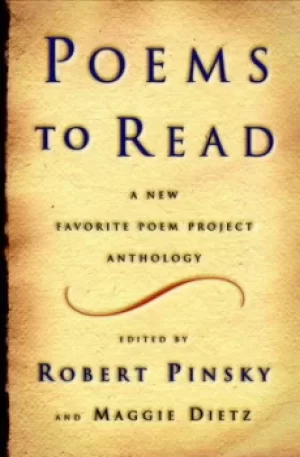 Image of Poems to read by Robert Pinsky