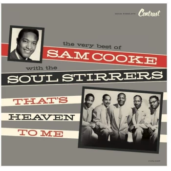 image of Sam Cooke with the Soul Stirrers - That's Heaven to Me CD